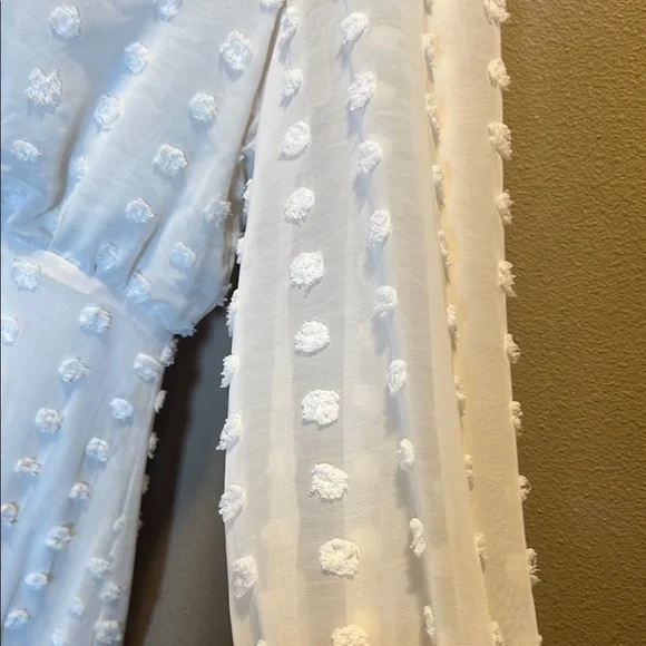 Lulu's Cream Long Sleeve Dress - Picture 4 of 15